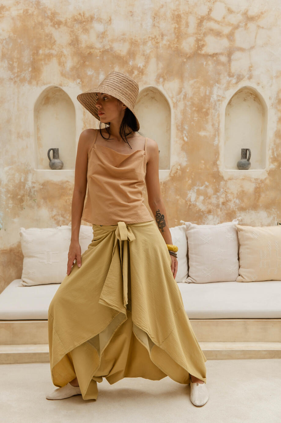 Daya Drapey Top & Unisex Astungkara Pants Sarong