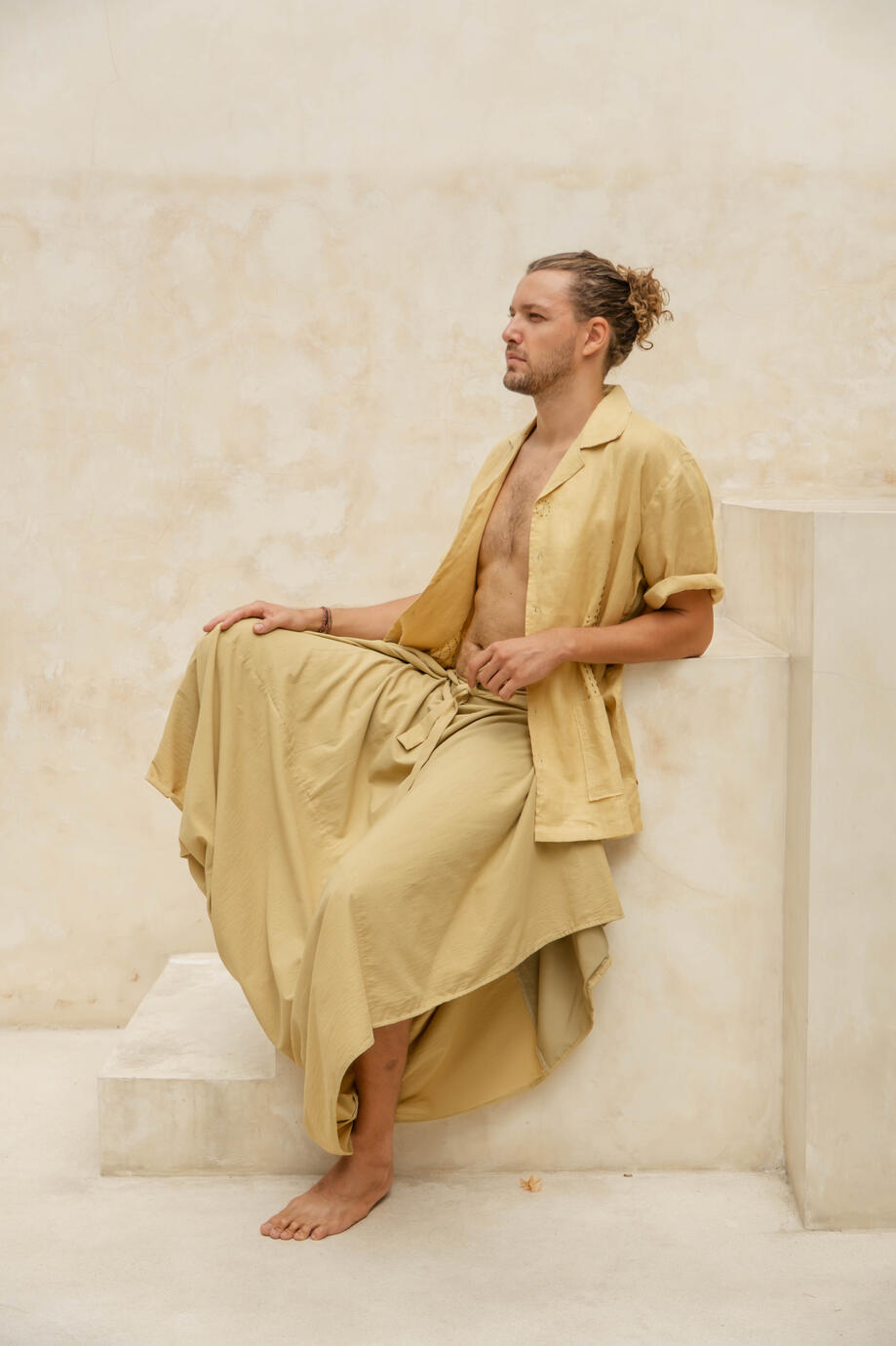 Pram Shirt & Unisex Astungkara Pants Sarong